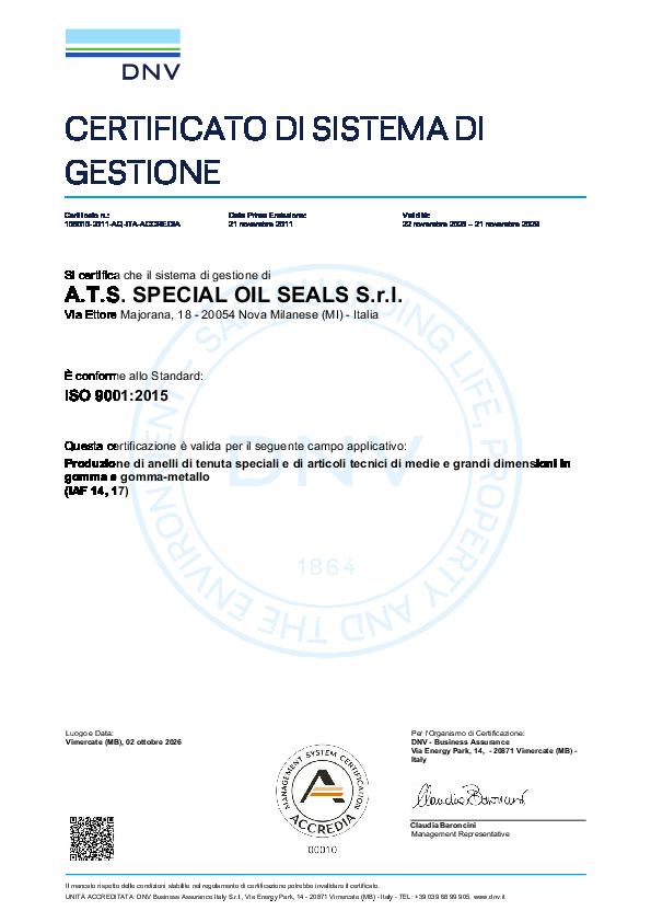 Immagine ATS_CERTIFICATO DI SISTEMA DI GESTIONE