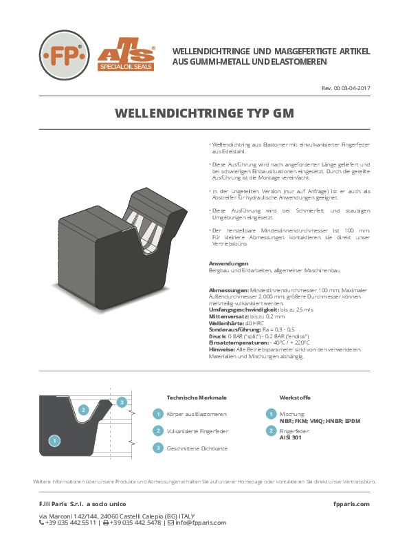 Immagine WDR Typ GM technische Infos_DE