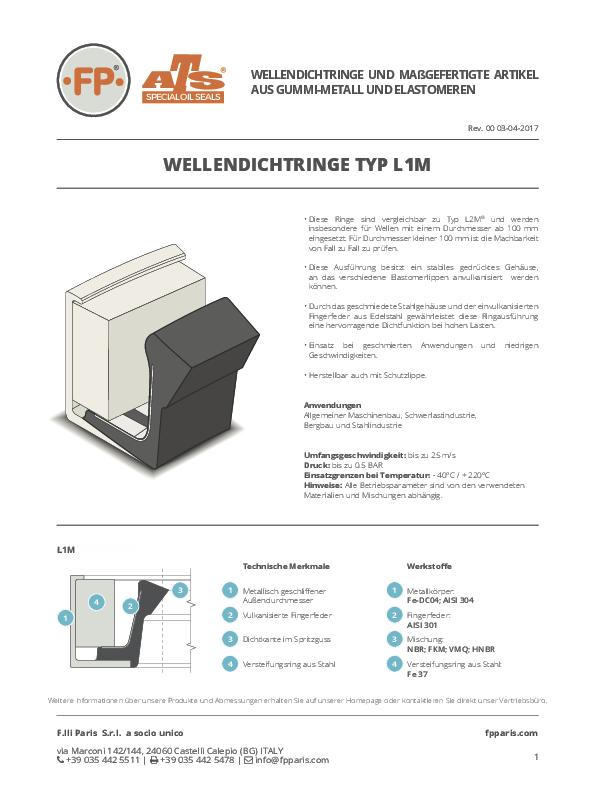 Immagine WDR Typ L1M technische Infos_DE